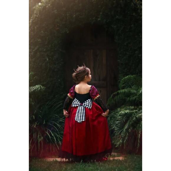 Trish Scully Queen Of Hearts Costume Dress Size 5 - Picture 2 of 7